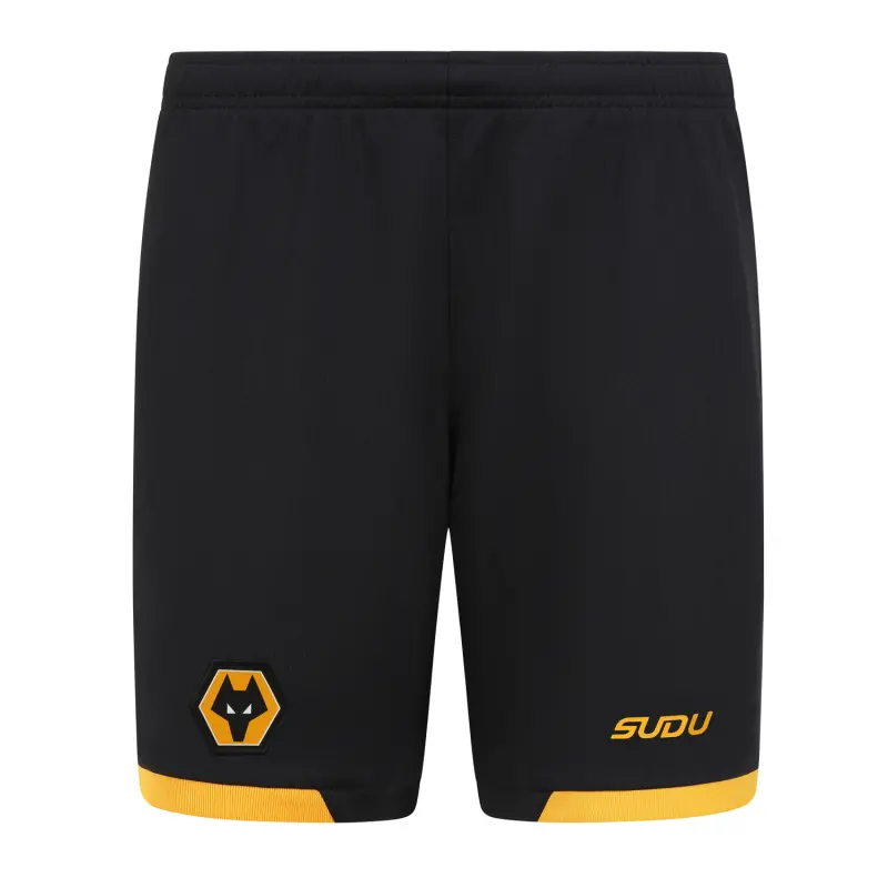 Wolverhampton Wanderers Shop | 2025-26 Wolves Home Short – Junior Wolverhampton Wanderers Merchandise